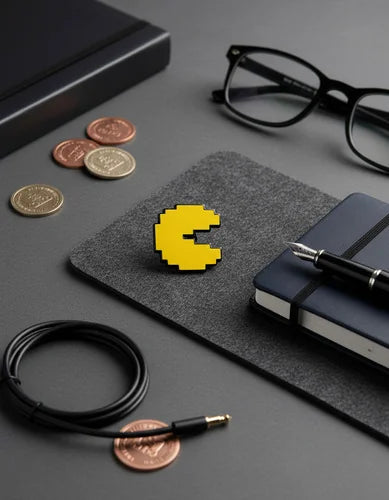 Pin Metálico Pac Man Comelón