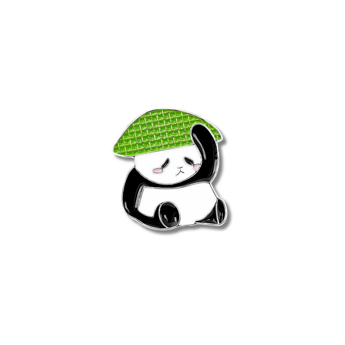 Pin Metálico Panda con Sombrero