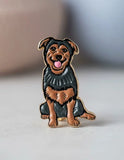 Pin Metálico Pastor Criollo