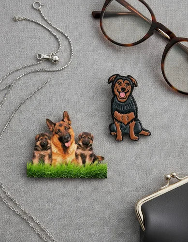 Pin Metálico Pastor Criollo