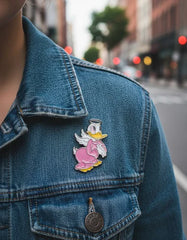 Pin Metálico Pato Donald Ángel