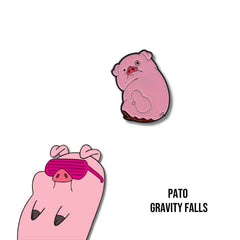 Pin Metálico Pato Gravity Falls