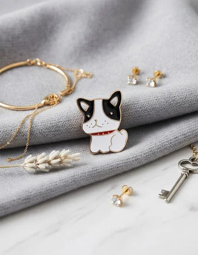 Pin Metálico Perrito Cartoon