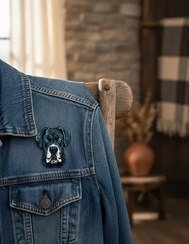 Pin Metálico Perrito Gran Danés