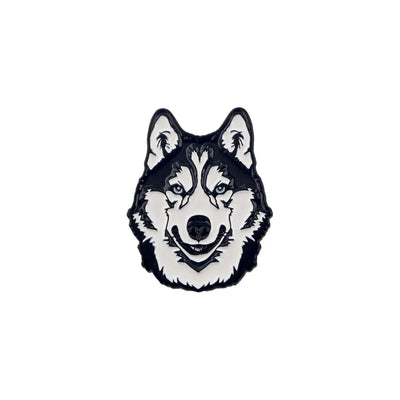 Pin Metálico Perrito Husky Siberiano