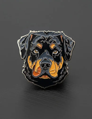 Pin Metálico Perrito Rottweiler