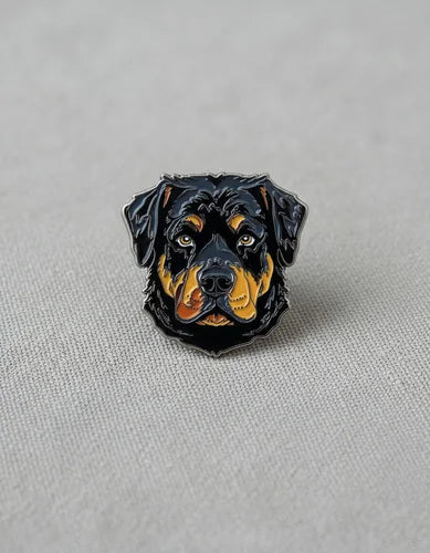 Pin Metálico Perrito Rottweiler