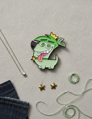 Pin Metálico Perro Cosmo