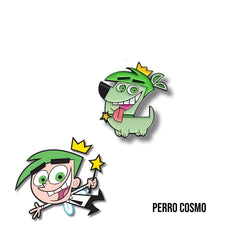Pin Metálico Perro Cosmo
