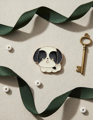 Pin Metálico Perro Shih Tzu
