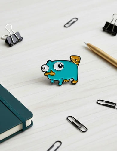Pin Metálico Perry el Ornitorrinco Bebé