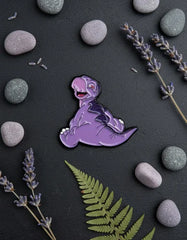 Pin Metálico Pie Pequeño