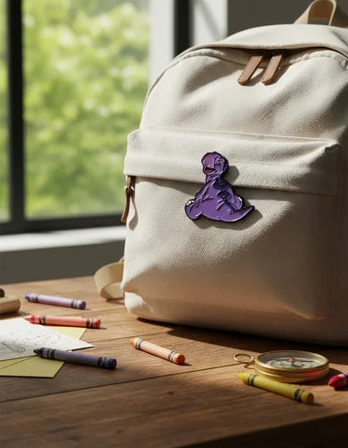 Pin Metálico Pie Pequeño