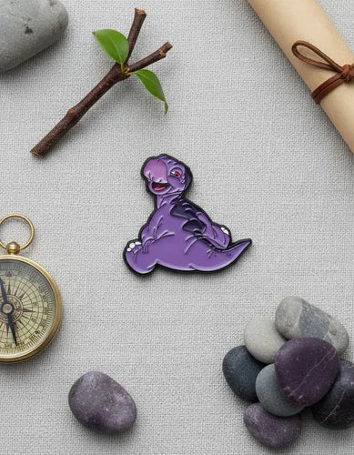 Pin Metálico Pie Pequeño