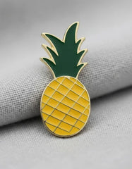 Pin Metálico Piña Tropical
