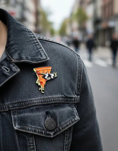 Pin Metálico Pizza Cool