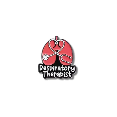 Pin Metálico Pulmones Respiratory Therapist