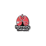 Pin Metálico Pulmones Respiratory Therapist