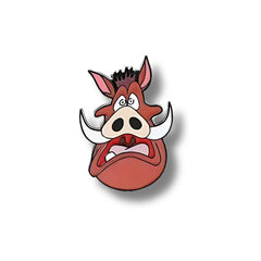 Pin Metálico Pumbaa Aterrorizado