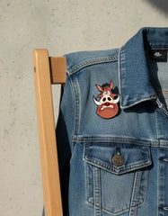 Pin Metálico Pumbaa Aterrorizado