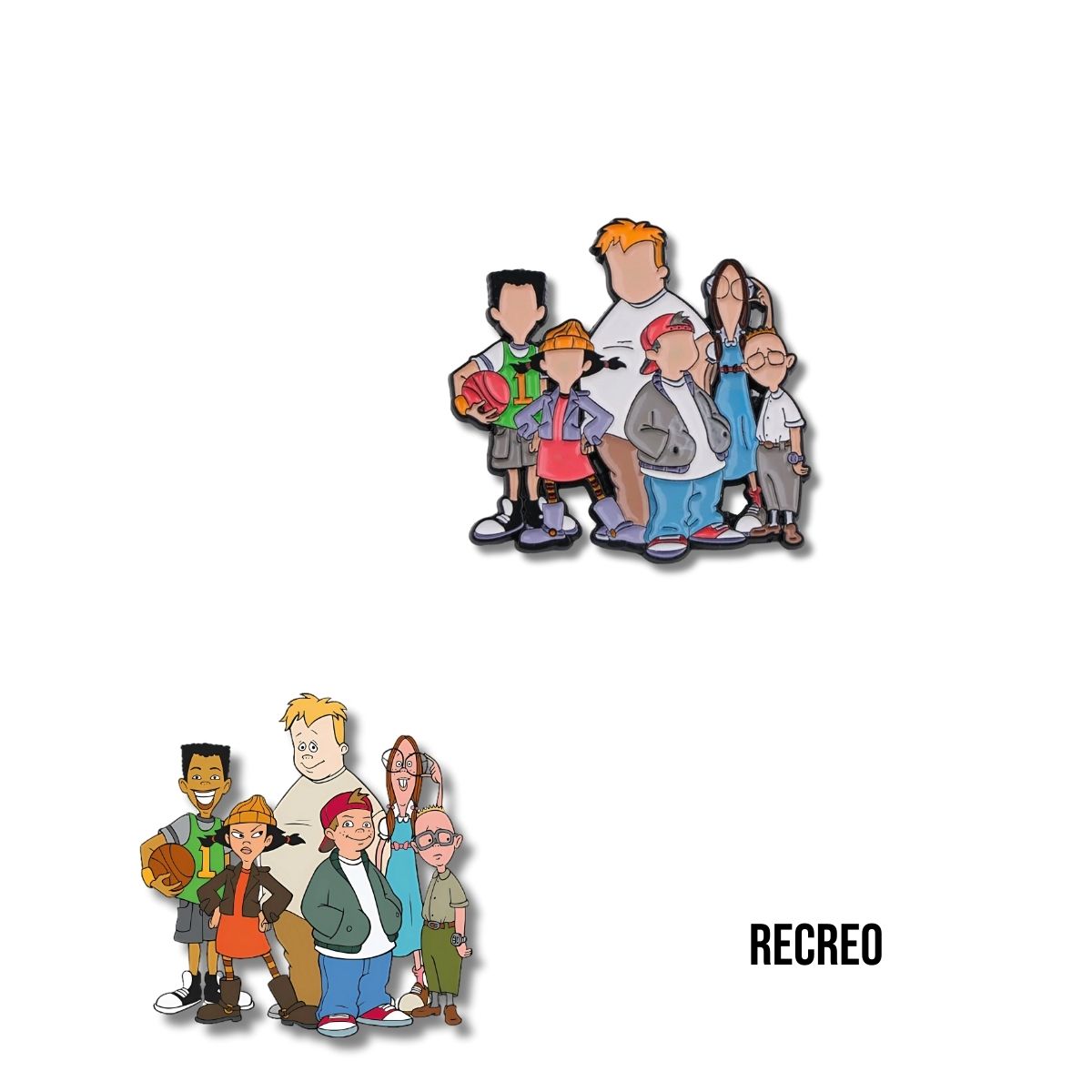 Pin Metálico Recreo