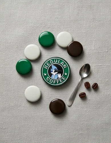 Pin Metálico Regular Coffee Mordecai