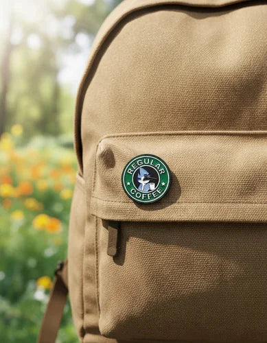 Pin Metálico Regular Coffee Mordecai