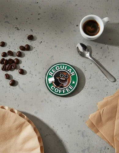 Pin Metálico Regular Coffee Rigby
