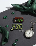 Pin Metálico Reloj 4:20
