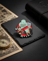 Pin Metálico Rick y Morty Cazafantasmas