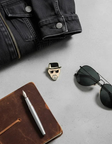 Pin Metálico Rostro Heisenberg
