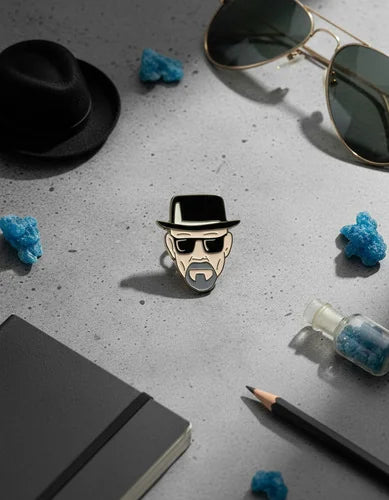 Pin Metálico Rostro Heisenberg