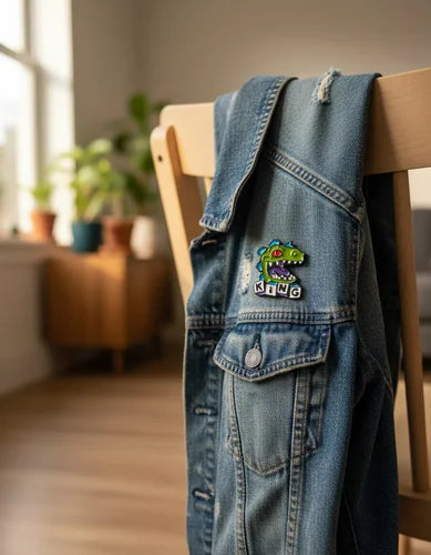Pin Metálico Rugrats Reptar King