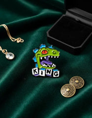 Pin Metálico Rugrats Reptar King