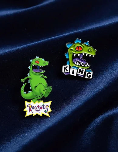 Pin Metálico Rugrats Reptar King