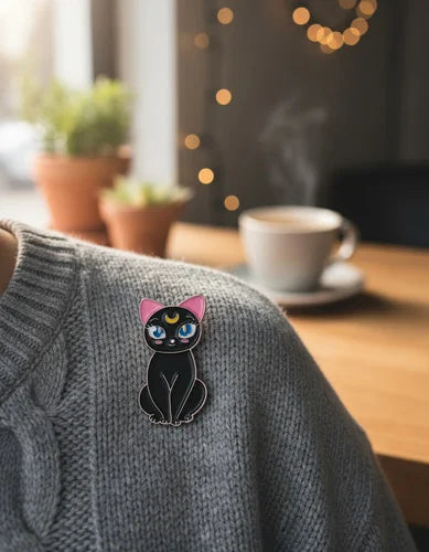 Pin Metálico Sailor Moon Luna