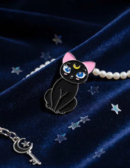 Pin Metálico Sailor Moon Luna