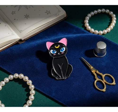 Pin Metálico Sailor Moon Luna
