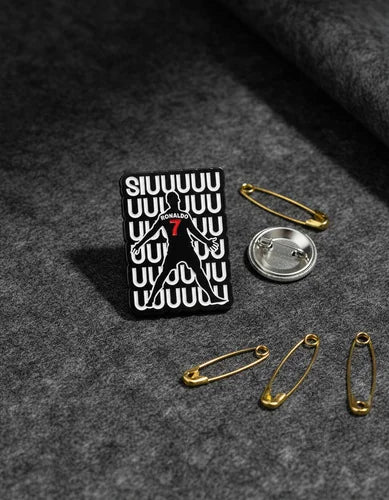 Pin Metálico Siuuu CR7