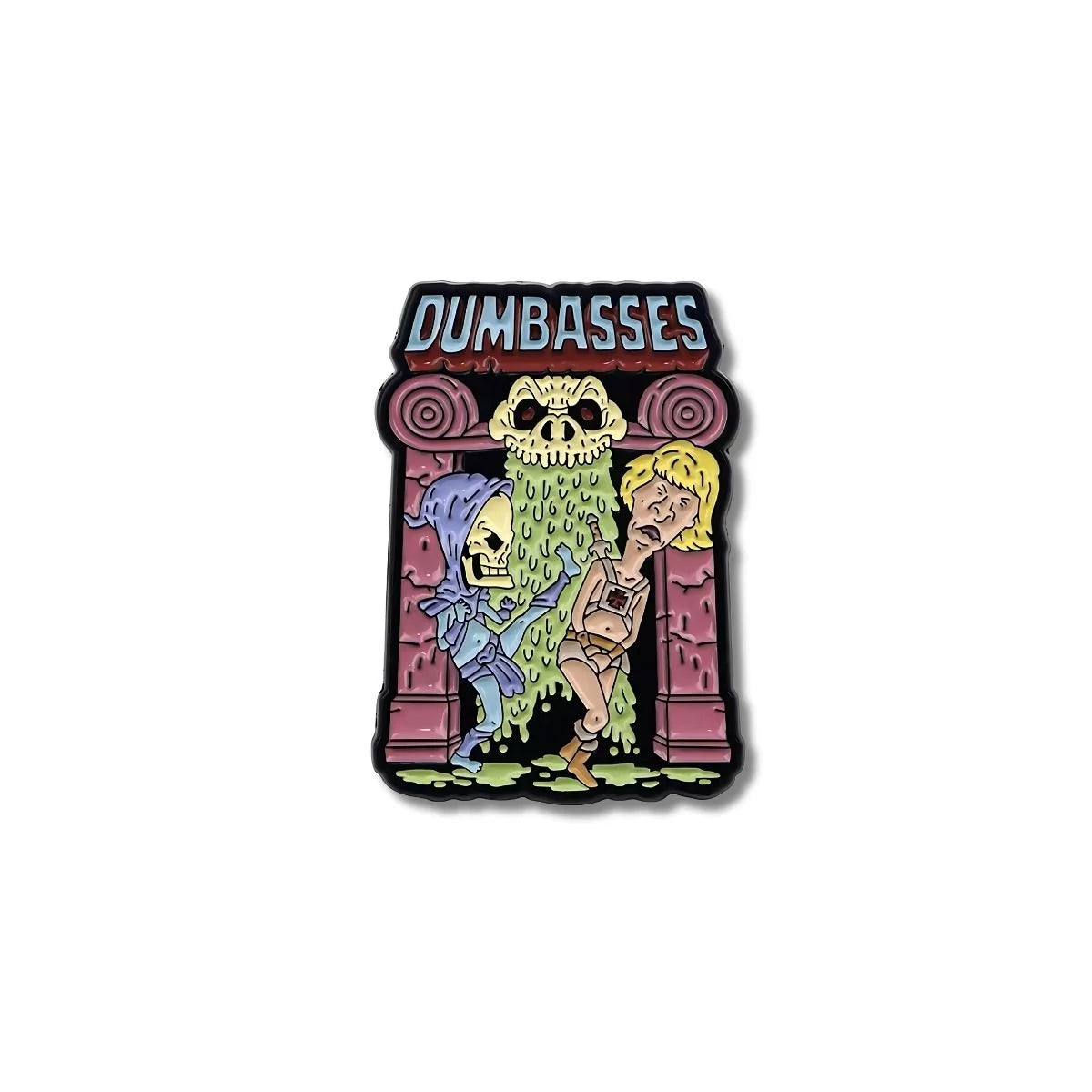 Pin Metálico Skeletor Dumbasses