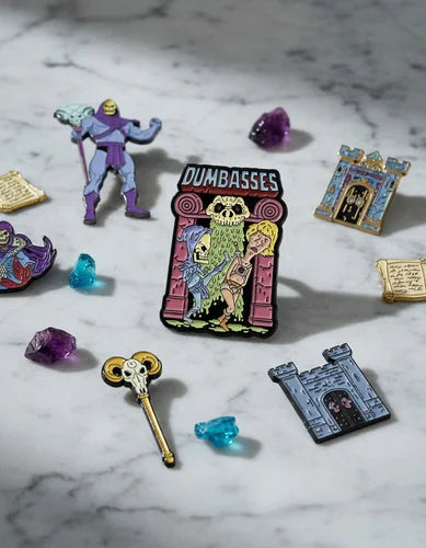 Pin Metálico Skeletor Dumbasses