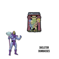 Pin Metálico Skeletor Dumbasses