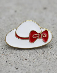 Pin Metálico Sombrero de Verano