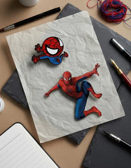 Pin Metálico Spider-Man Salto