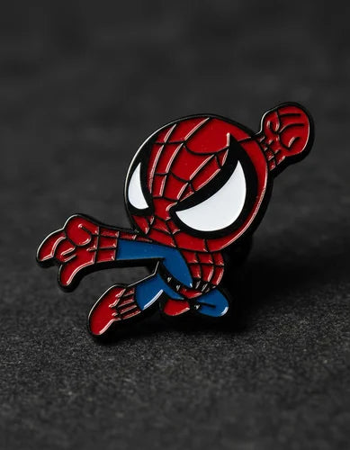 Pin Metálico Spider-Man Salto Arácnido