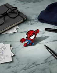 Pin Metálico Spider-Man Salto Arácnido