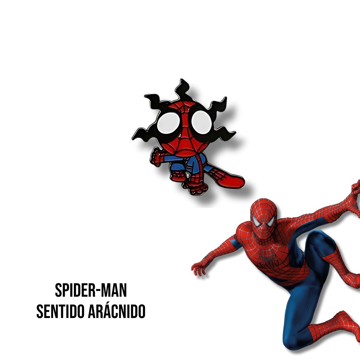 Pin Metálico Spider-Man Sentido Arácnido