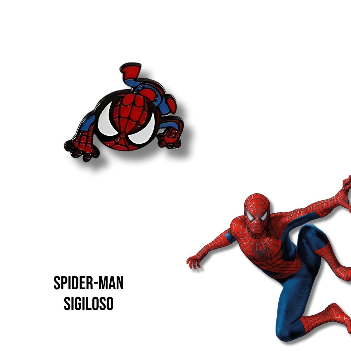 Pin Metálico Spider-Man Sigiloso