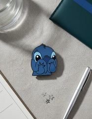 Pin Metálico Stitch Apenado
