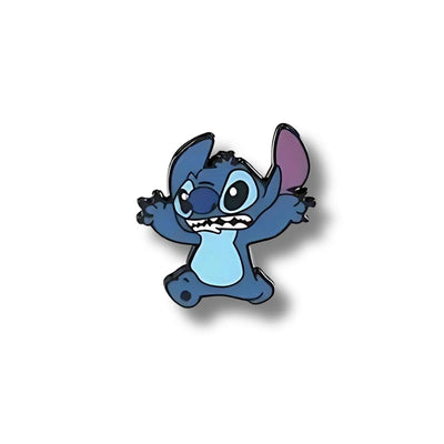 Pin Metálico Stitch Asustado